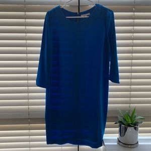 Shirt Dress; Beautiful blue; Small